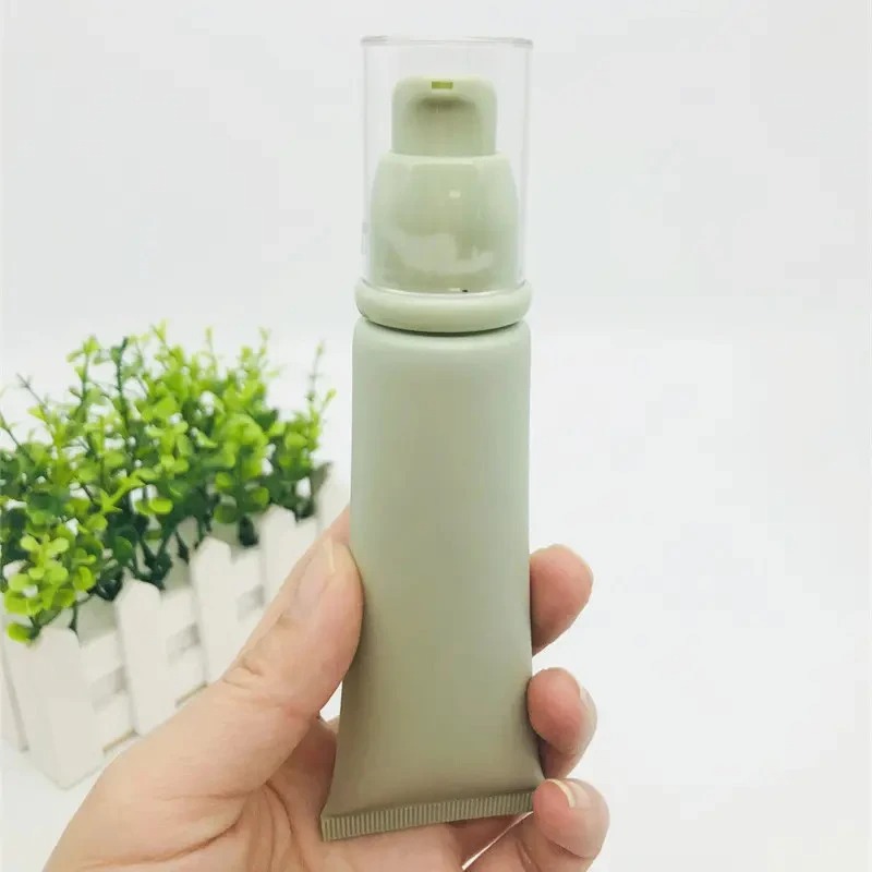 TUÝP KEM MỸ PHẨM NHỰA LDPE CÓ VÒI NHẤN; DUNG TÍCH 100ML