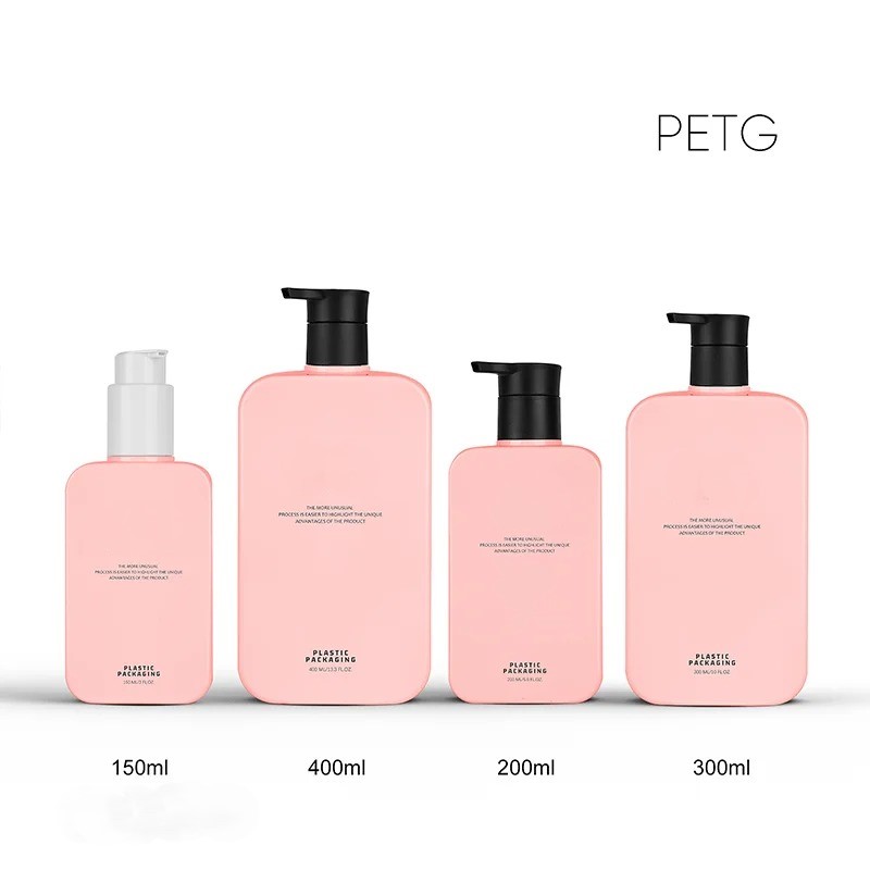 CHAI DẦU GỘI/SỮA TẮM NHỰA PET DÁNG TRÒN ; DUNG TÍCH 150ML - 500ML
