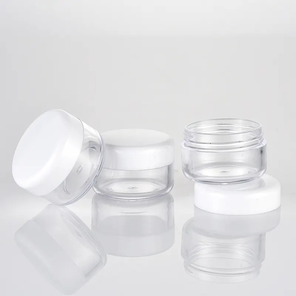 HŨ NHỰA CHIẾT MỸ PHẨM NHỰA PET MINI - HŨ KEM MẮT, SON MÔI ; DUNG TÍCH 10ML - 100ML