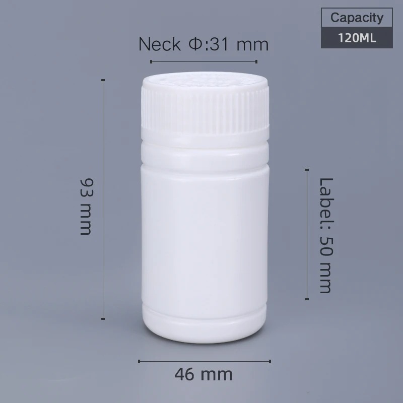 CHAI NHỰA HDPE ĐỰNG THUỐC VIÊN/THUỐC BỘT DƯỢC PHẨM; DUNG TÍCH 20ML - 200ML