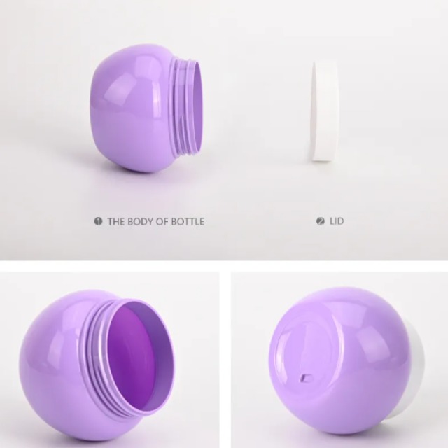 HŨ NHỰA TRÒN NHỰA PET CAO CẤP ĐỰNG KEM DƯỠNG DA ; DUNG TÍCH 250ML - 1000ML