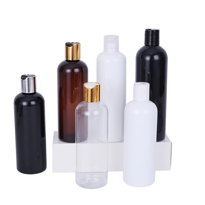 CHAI MỸ PHẨM NẮP MẠ VÀNG/BẠC NHỰA PET CAO CẤP ; DUNG TÍCH 150ML - 500ML