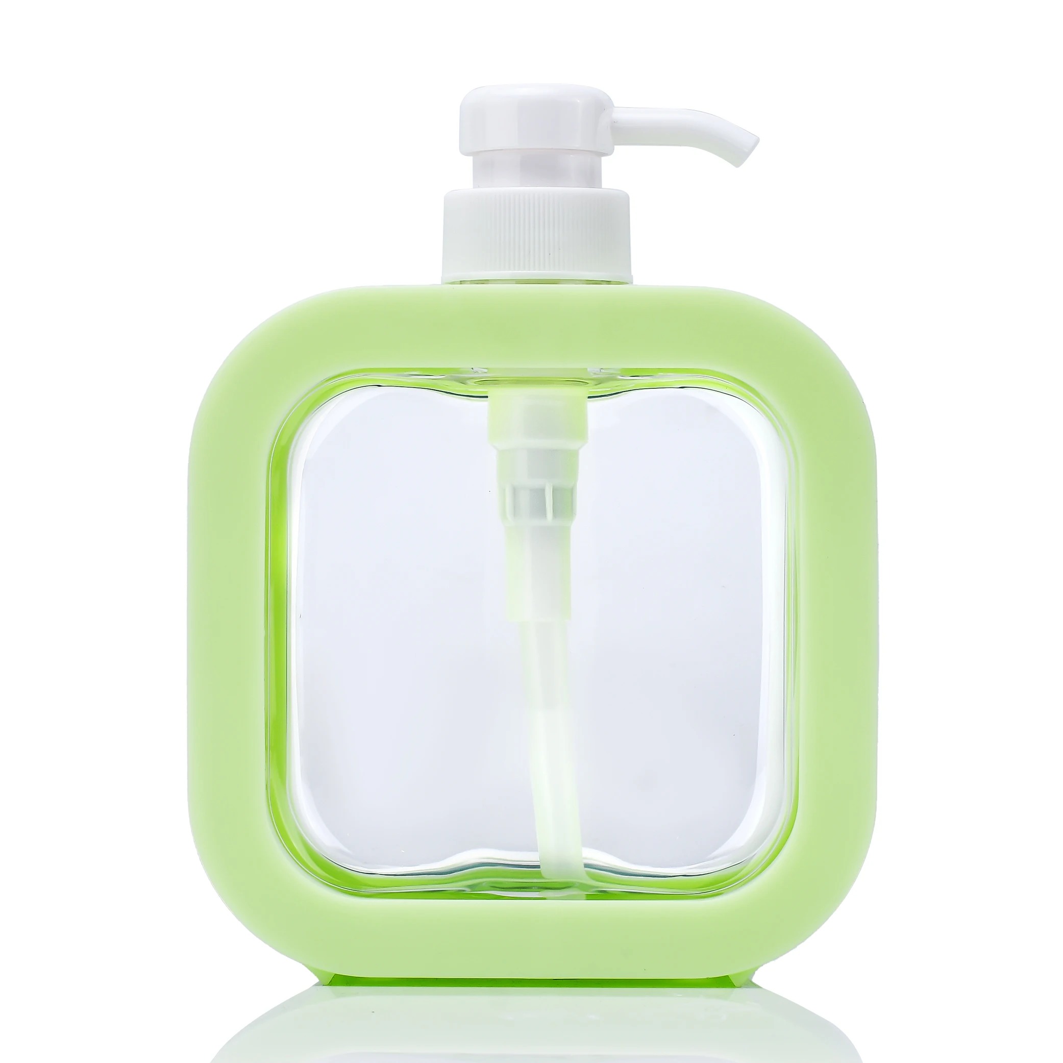 CHAI DẦU GỘI/SỮA TẮM DÁNG VUÔNG NHỰA PET ; DUNG TÍCH 300ML - 500ML