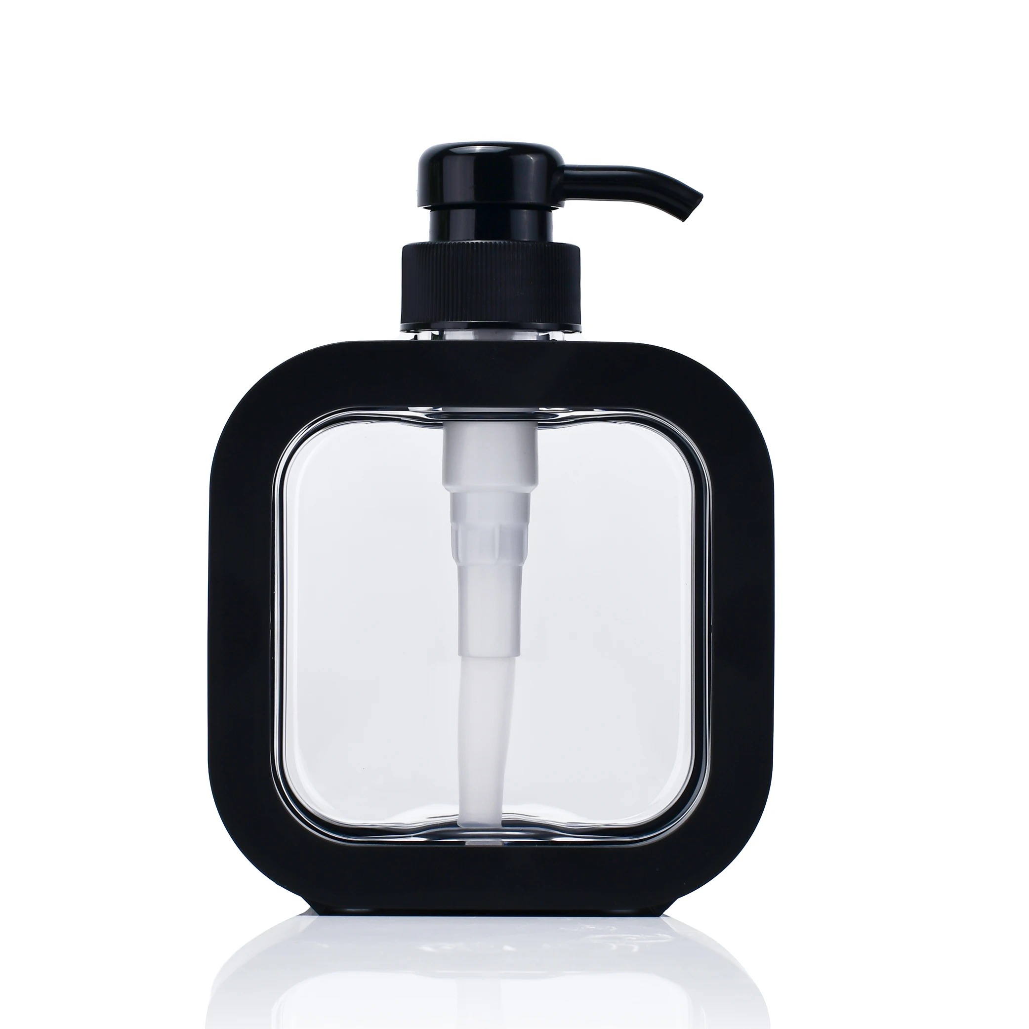 CHAI DẦU GỘI/SỮA TẮM DÁNG VUÔNG NHỰA PET ; DUNG TÍCH 300ML - 500ML