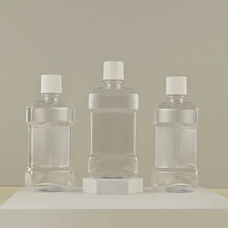 CHAI NHỰA PET ĐỰNG NƯỚC SÚC MIỆNG; DUNG TÍCH 300ML - 500ML