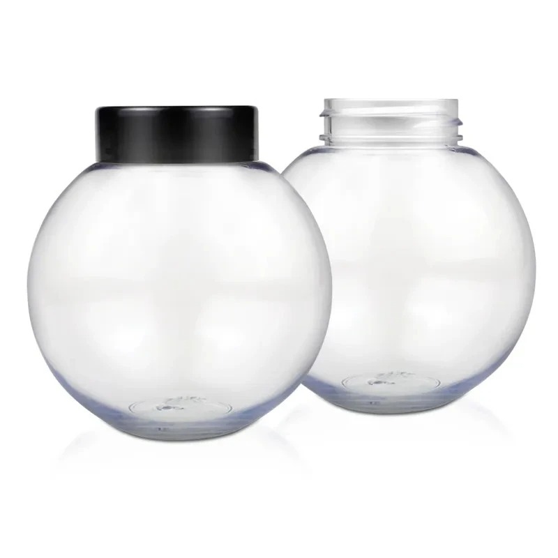 HŨ NHỰA PET ĐỰNG THỰC PHẨM  DÁNG TRÒN; DUNG TÍCH 200ML - 500ML