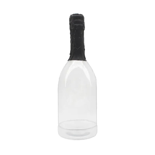 HŨ NHỰA PET ĐỰNG THỰC PHẨM  HÌNH CHAI SÂM PANH; DUNG TÍCH 250ML