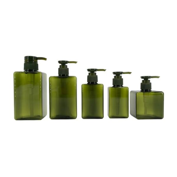 CHAI DẦU GỘI SỮA TẮM NHỰA PET DÁNG VUÔNG ; DUNG TÍCH 250ML - 1000ML