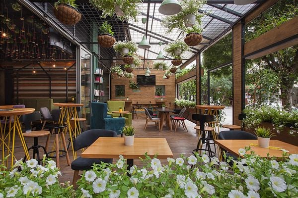 6 thiết kế quán cafe sân vườn