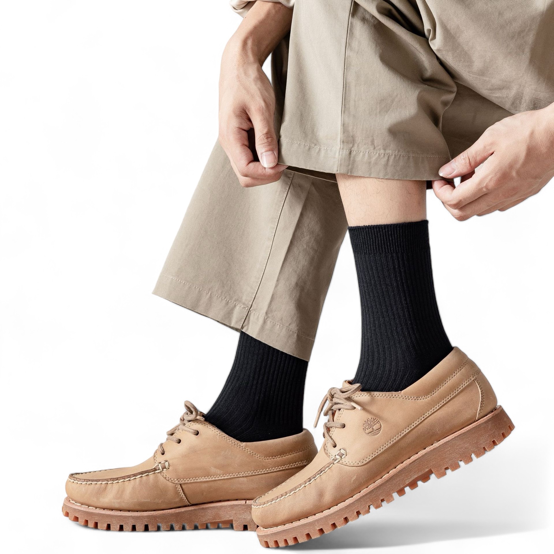 Tất Simple Crew Men