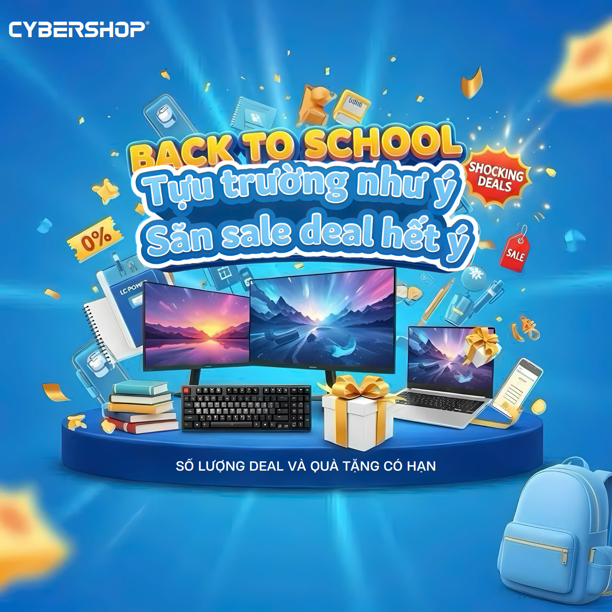 BACK TO SHOOL - QUÀ SALE CỰC CUỐN