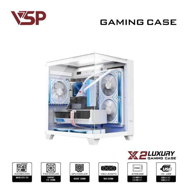 Case VSP X2 Luxury Trắnng