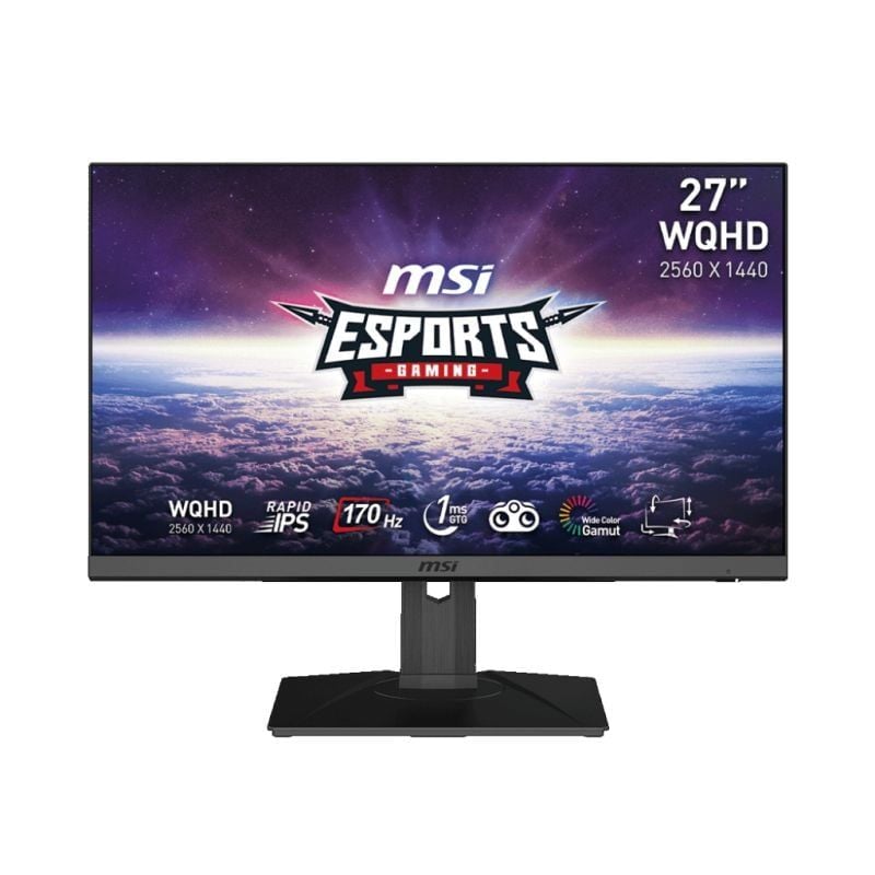 Màn hình LCD MSI G272QPF E2 (27 inch/ 2560 x 1440/ 300 nits/ 1ms/ 180Hz)
