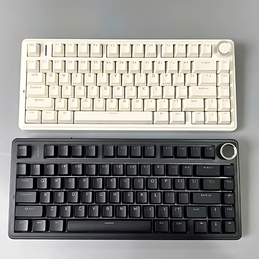 Bàn phím AULA F75 có dây (Trắng Red switch) F7512