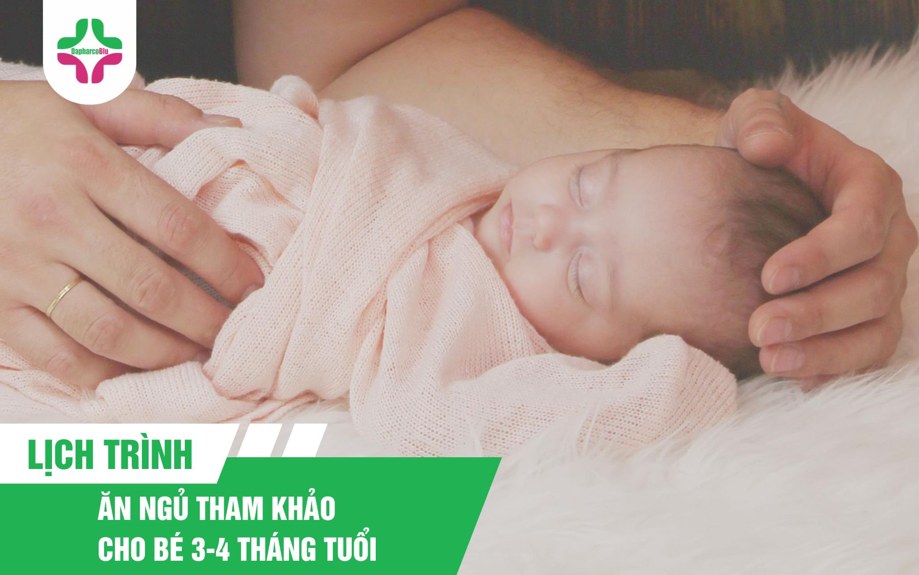 Lịch Trình Ăn Ngủ Tham Khảo Cho Bé 3-4 Tháng Tuổi