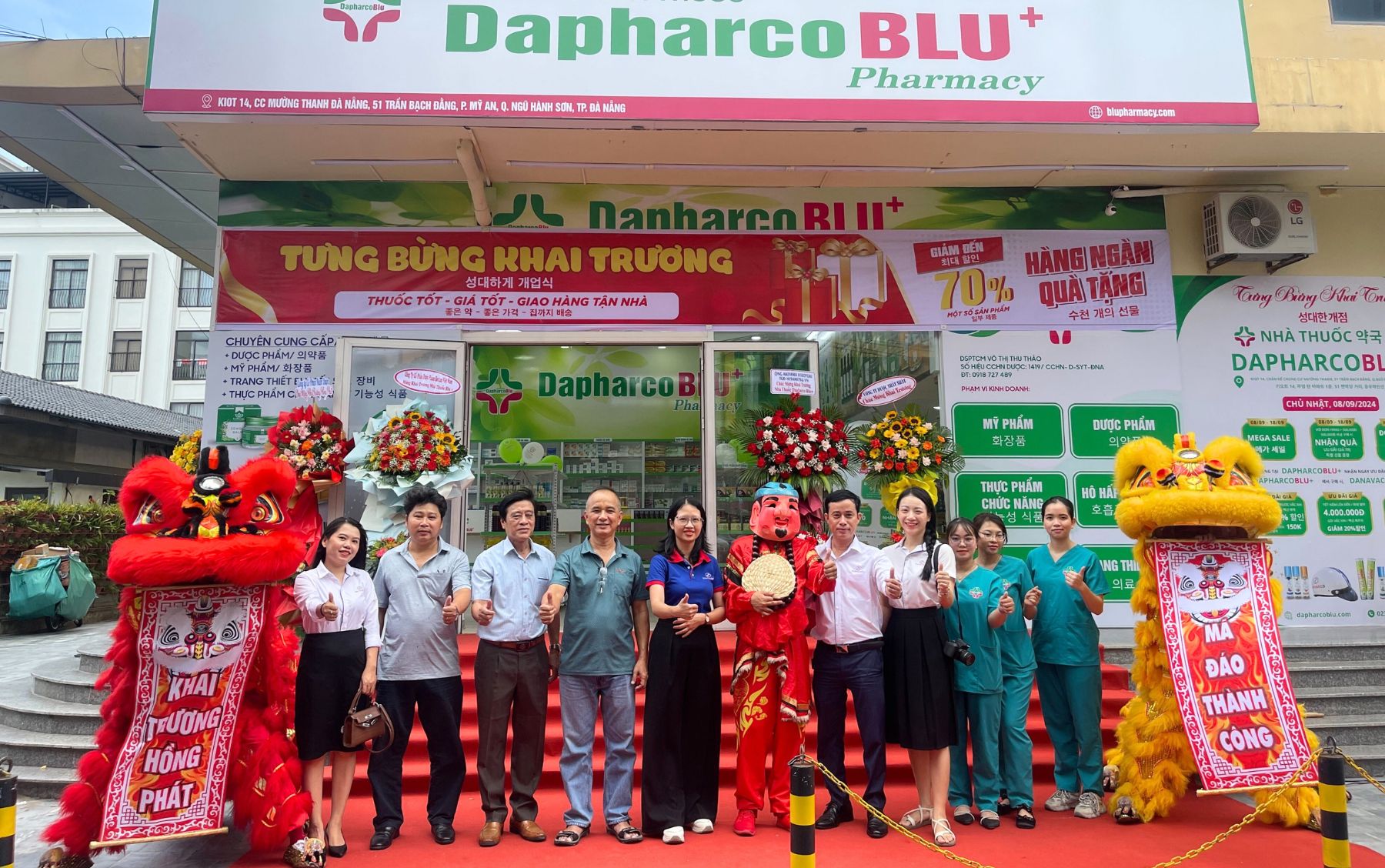 DapharcoBLU+ Pharmacy - Mường Thanh Rộn Ràng Ngày Khai Trương!