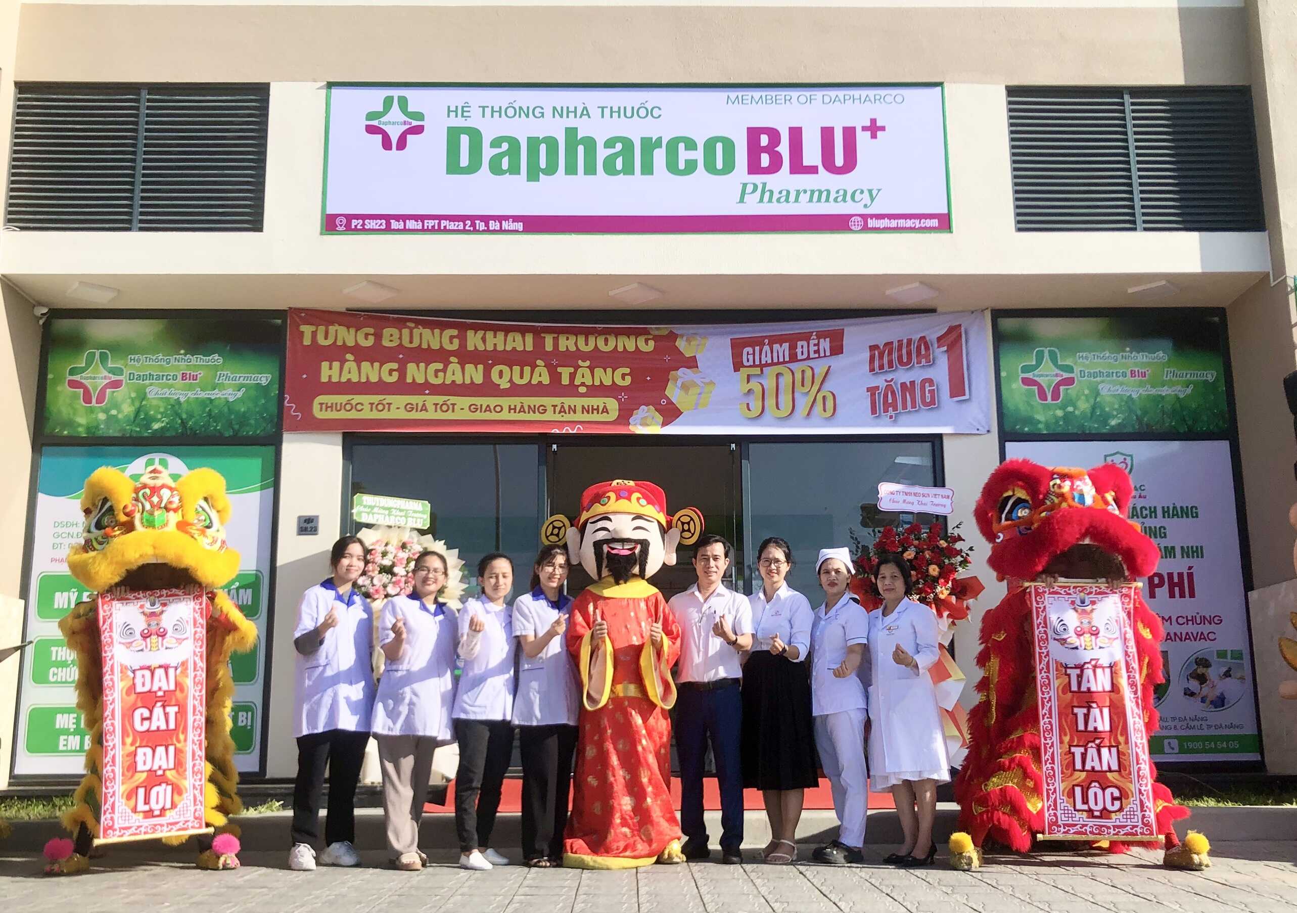 TƯNG BỪNG KHAI TRƯƠNG DAPHARCOBLU+ PHARMACY - FPT PLAZA 2, ĐÀ NẴNG