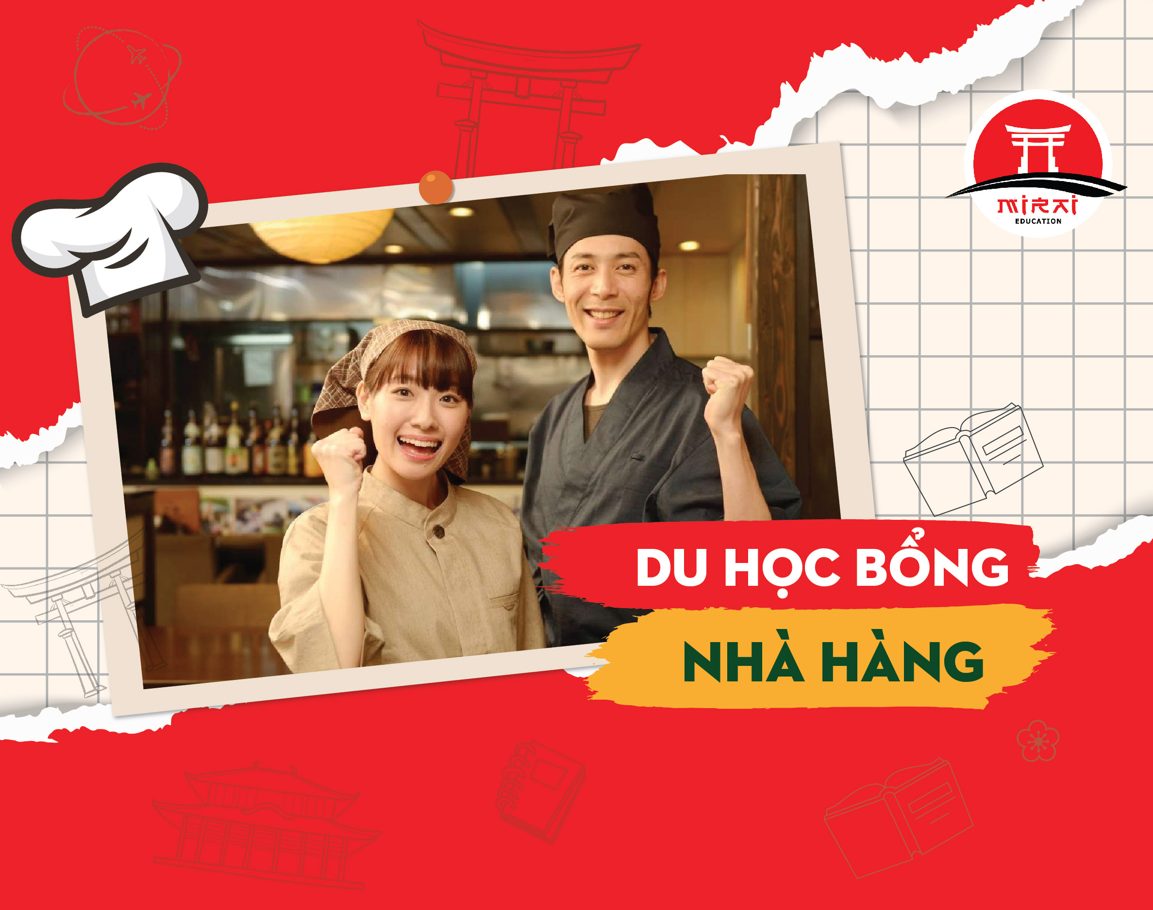 DU HỌC HỌC BỔNG NGÀNH NHÀ HÀNG, KHÁCH SẠN