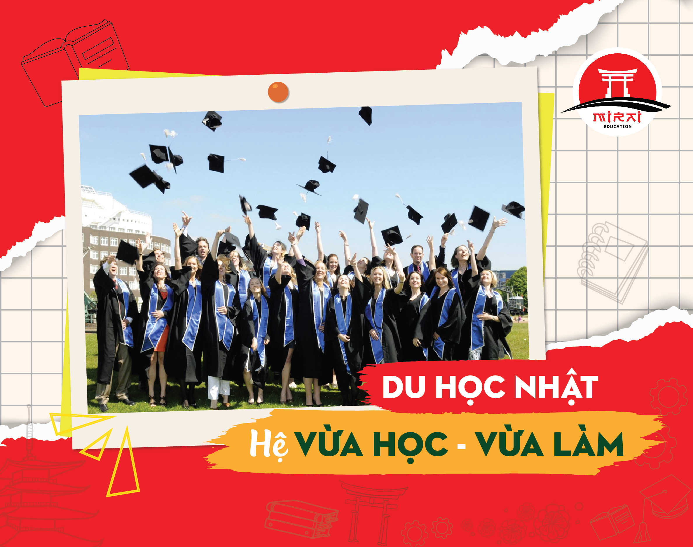 DU HỌC NHẬT BẢN HỆ VỪA HỌC - VỪA LÀM
