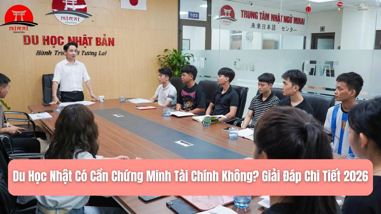 Du Học Nhật Có Cần Chứng Minh Tài Chính Không? Giải Đáp Chi Tiết 2026