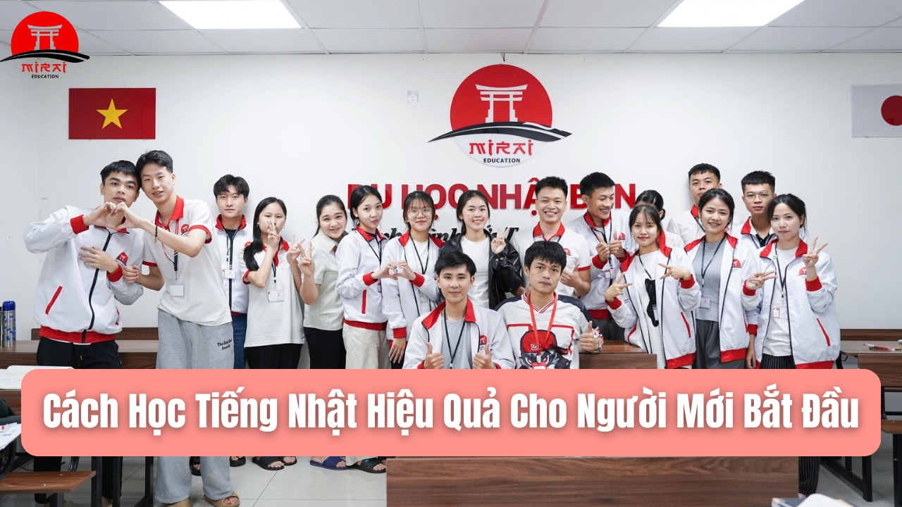 Cách Học Tiếng Nhật Hiệu Quả Cho Người Mới Bắt Đầu