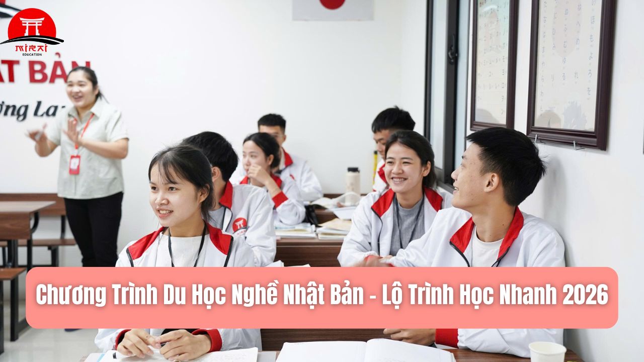 Chương Trình Du Học Nghề Nhật Bản – Lộ Trình Học Nhanh 2026