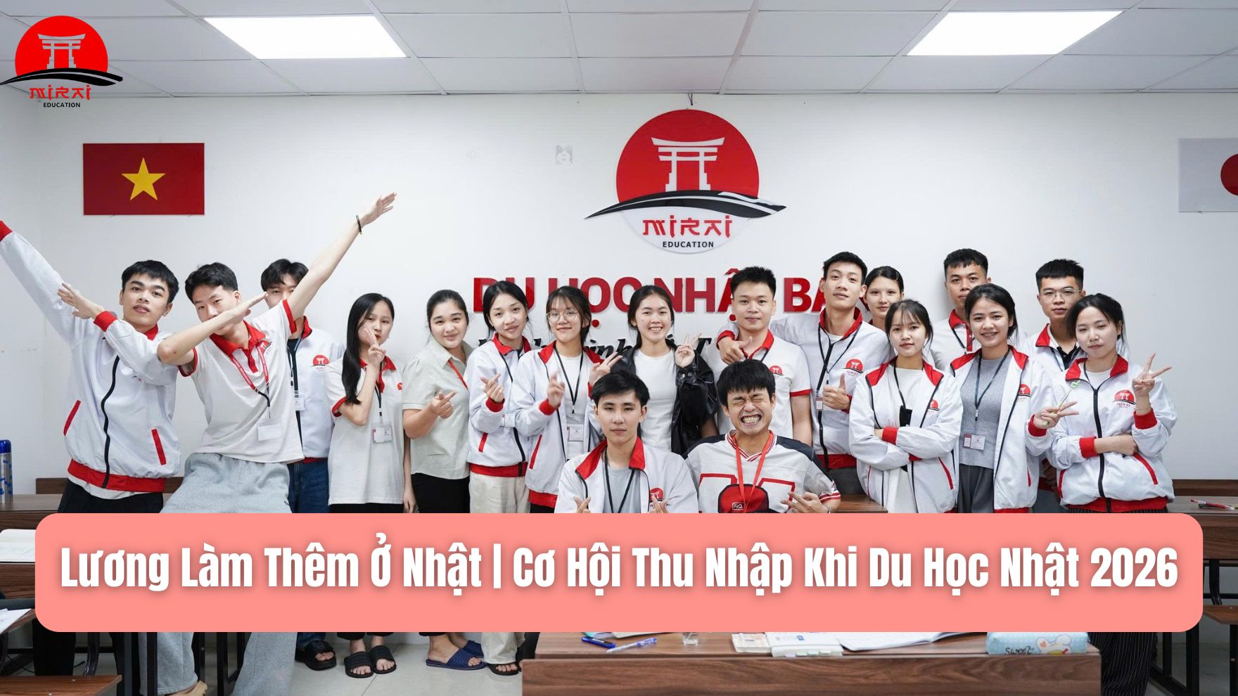 Lương Làm Thêm Ở Nhật | Cơ Hội Thu Nhập Khi Du Học Nhật 2026