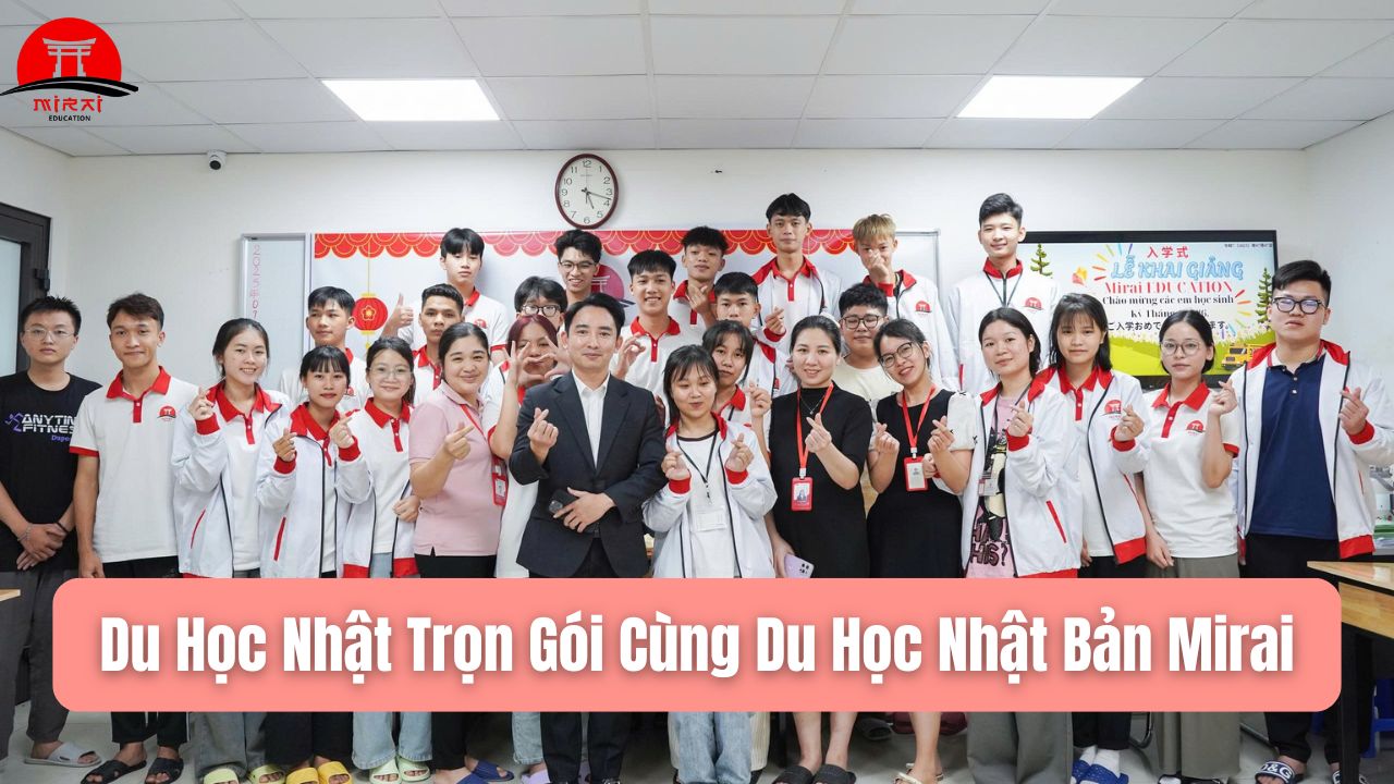 Du Học Nhật Trọn Gói Cùng Du Học Nhật Bản Mirai