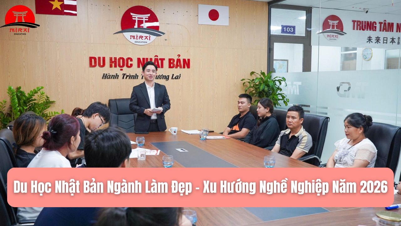 Du Học Nhật Bản Ngành Làm Đẹp – Xu Hướng Nghề Nghiệp Năm 2026