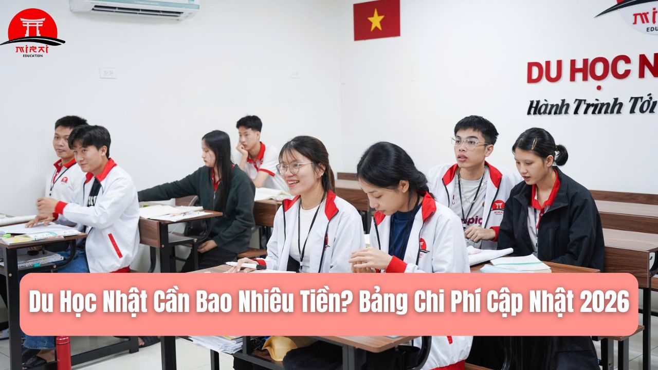 Du Học Nhật Cần Bao Nhiêu Tiền? Bảng Chi Phí Cập Nhật 2026