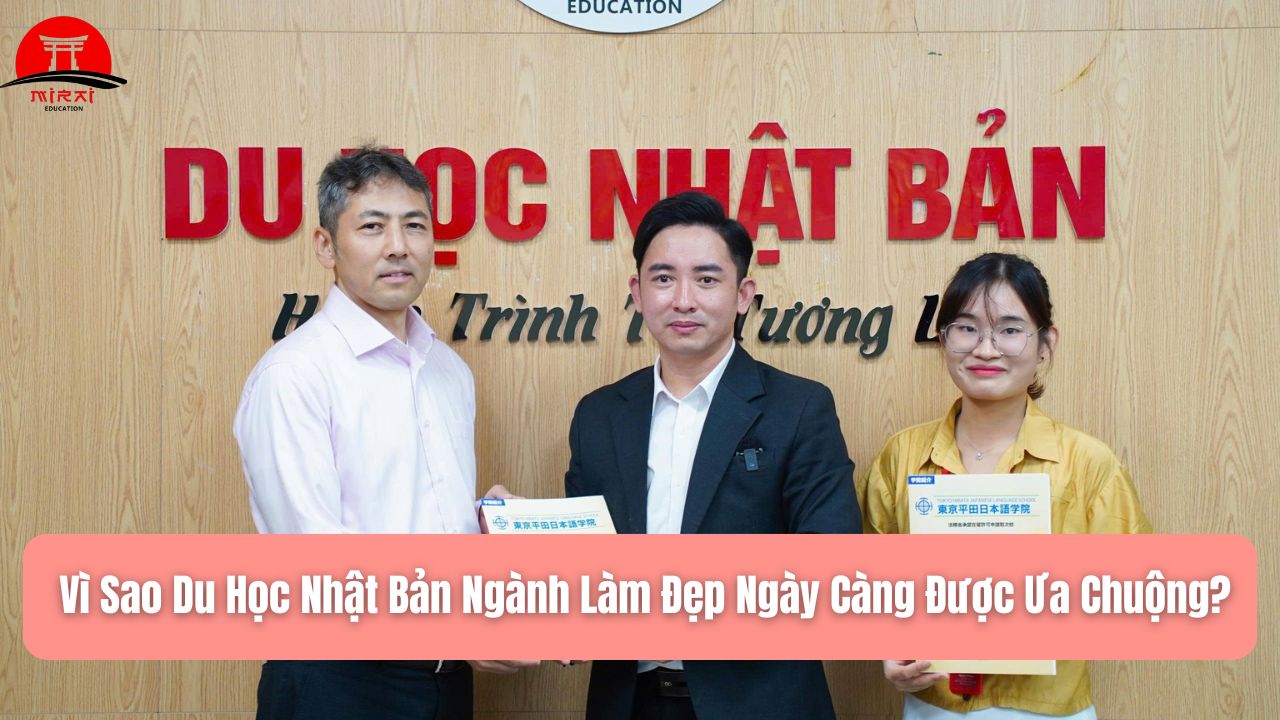 Du Học Nhật Bản Ngành Làm Đẹp – Xu Hướng Nghề Nghiệp Năm 2026