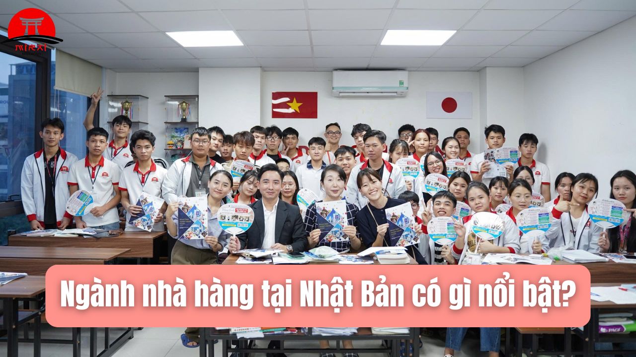Du Học Nhật Bản Ngành Nhà Hàng – Cơ Hội Nghề Nghiệp Rộng Mở 2026