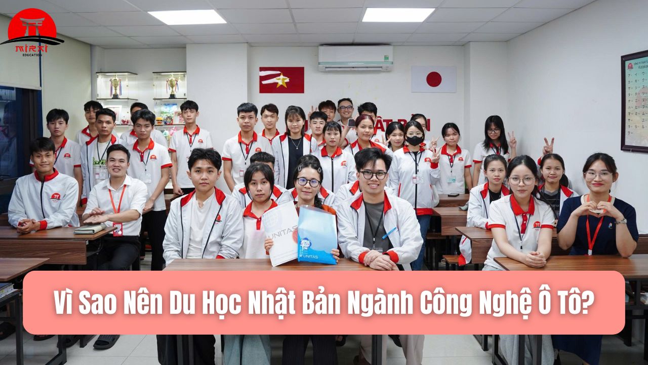 Du Học Nhật Bản Ngành Công Nghệ Ô Tô – Cơ Hội Vàng Cho Tương Lai Kỹ Sư Trẻ