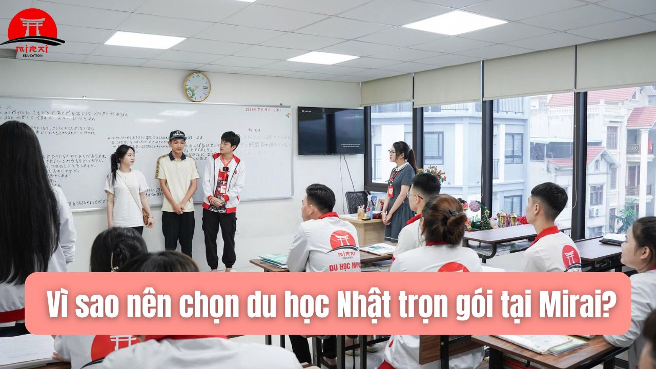 Du Học Nhật Trọn Gói Cùng Du Học Nhật Bản Mirai