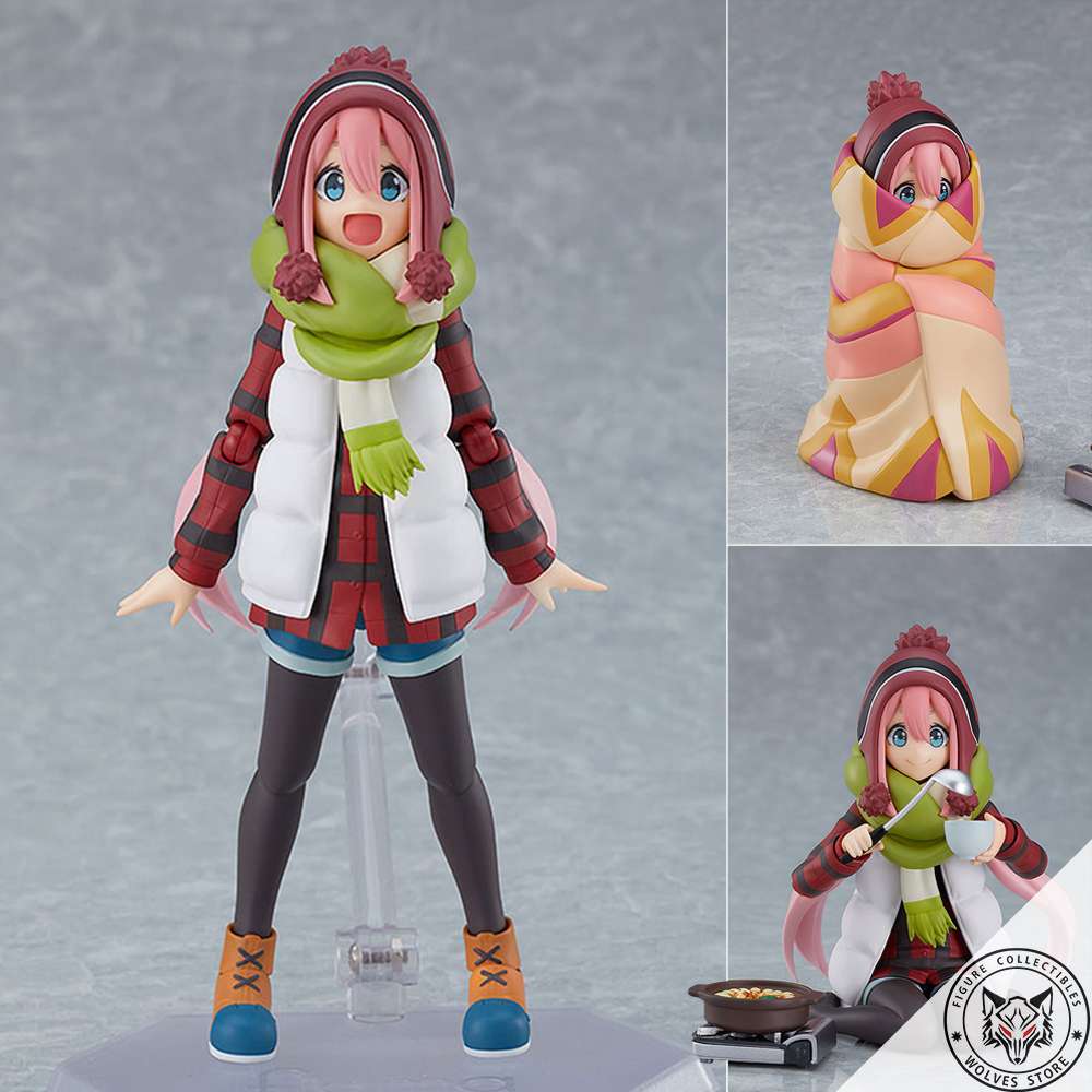Figma 519DX: Figma Nadeshiko Kagamihara DX (Laid-Back Camp)