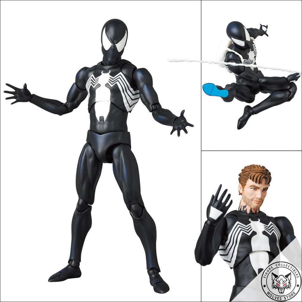 Mafex 147: Mafex Spiderman Black Costume (Comic ver.)