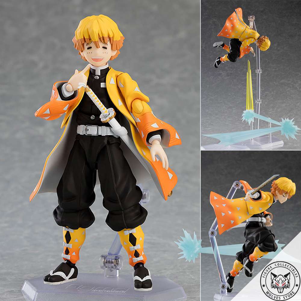 Figma 522DX: Figma Zenitsu Agatsuma DX (Demon Slayer: Kimetsu no Yaiba)