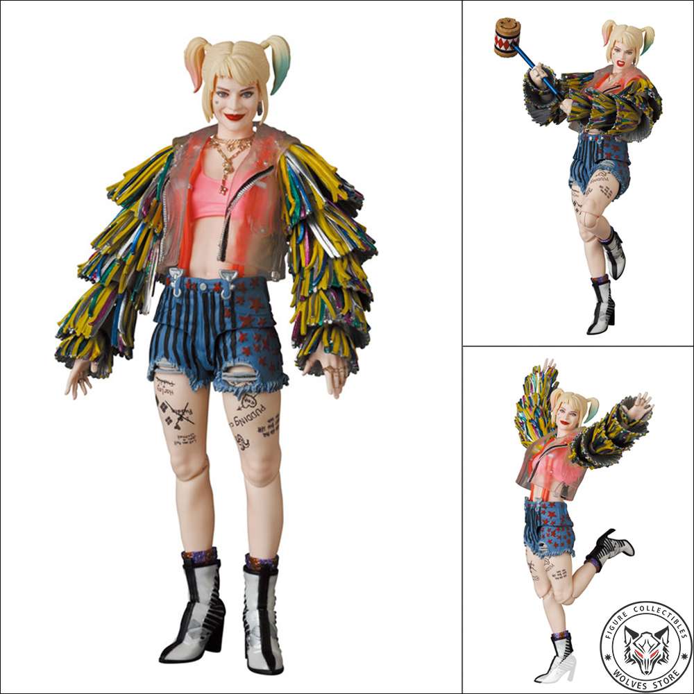 Mafex 159: Mafex Harley Quinn (Caution Tape Jacket ver.)