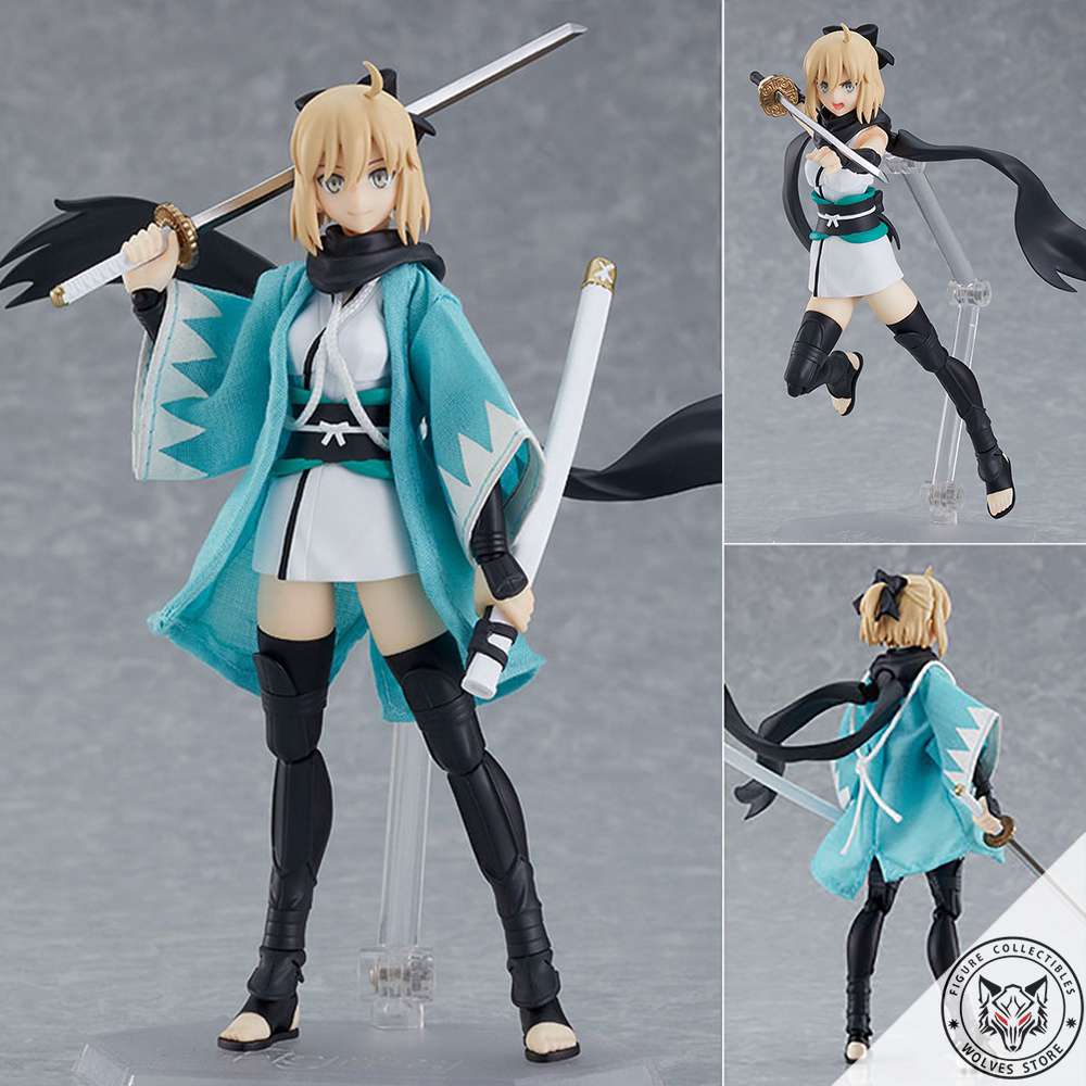 Figma 521DX: Figma Saber/Okita Souji - Ascension ver. (Fate/Grand Order)