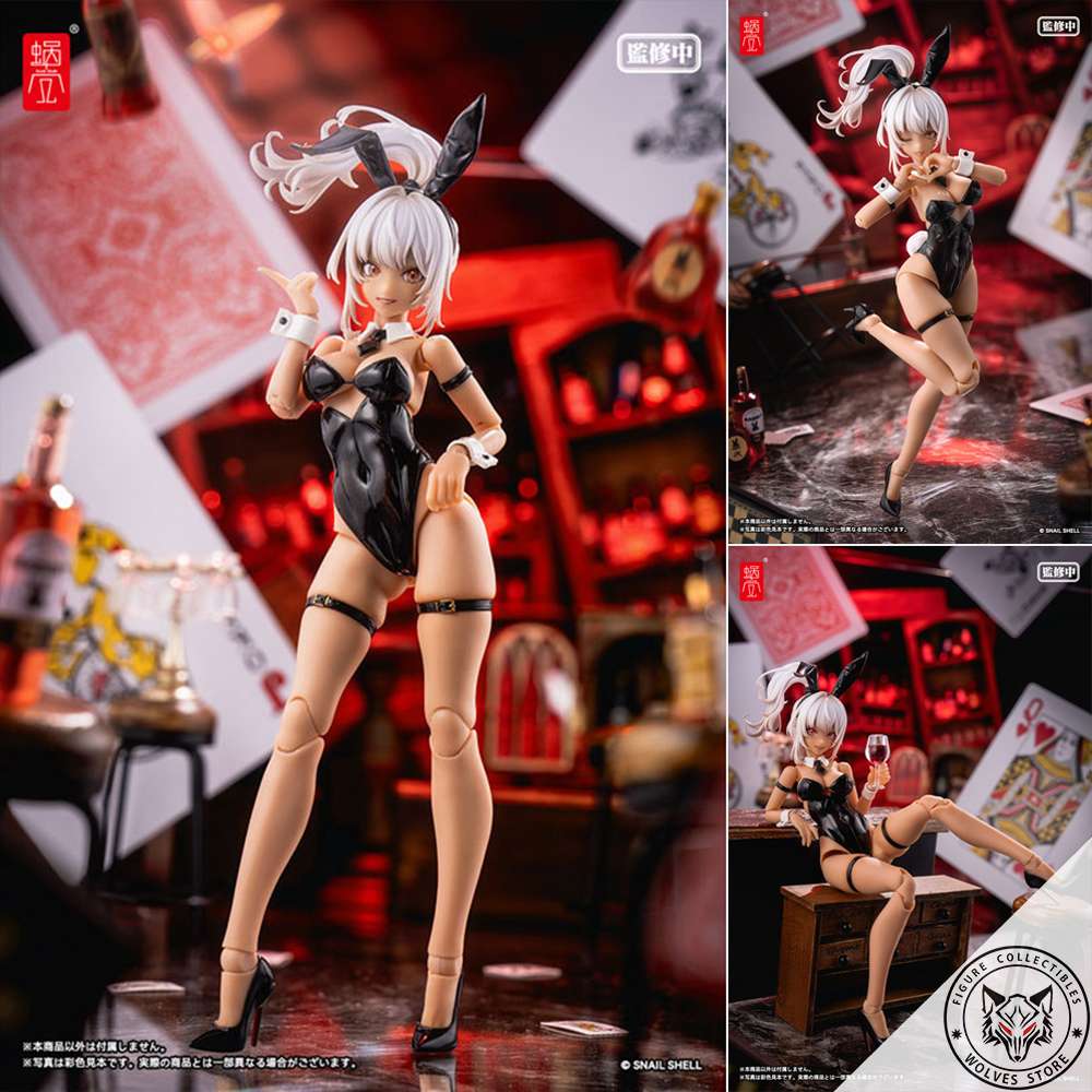 Snail Shell: Bunny Girl Aileen (black ver.)