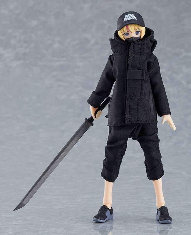 Figma 524: Figma Female Body (Yuki) with Techwear Outfit (Figma Styles)