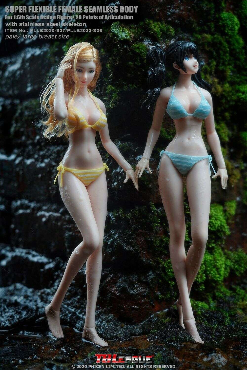 TBLeague: Super-Flexible Female Seamless 1/6 Scale (S36 and S37)