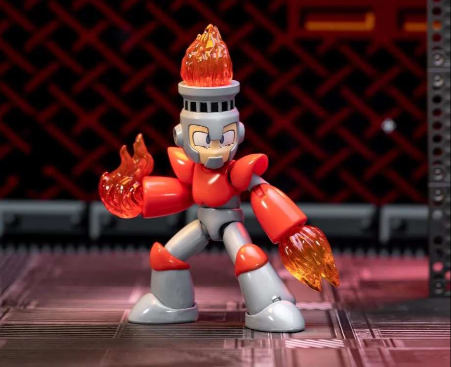 Jada Toys: Fire Man (Megaman)