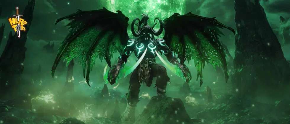 Hero Toys: Illidan Stormrage - Demon Hunter black ver. (World of Warcraft)