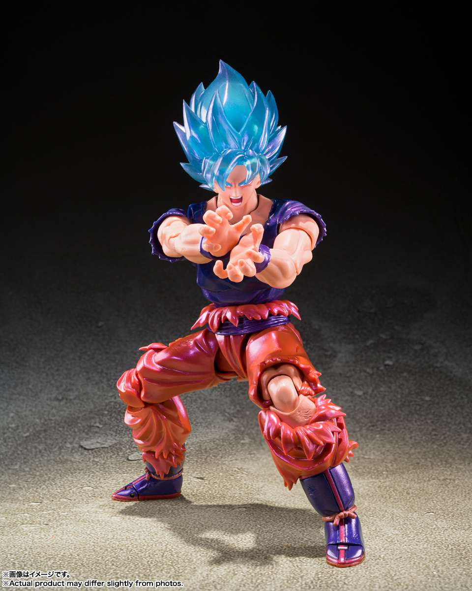 S.H.Figuarts: Songoku God Kaio-ken (V Jump 30th anniversary)