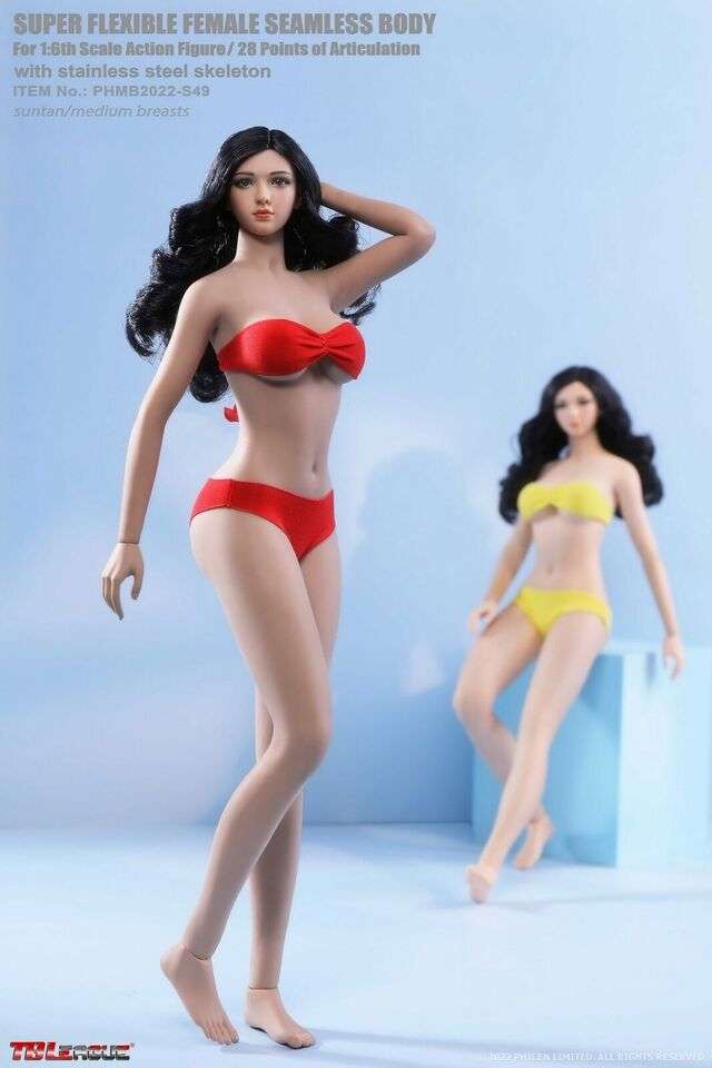 TBLeague: Super-Flexible Female Seamless 1/6 Scale (S48 and S49)