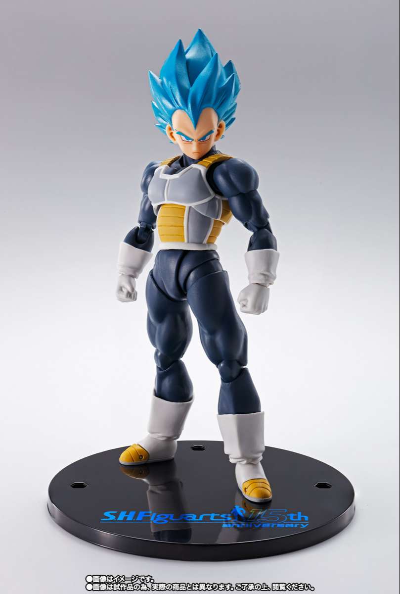 S.H.Figuarts: Vegeta God (15th Anniversary)