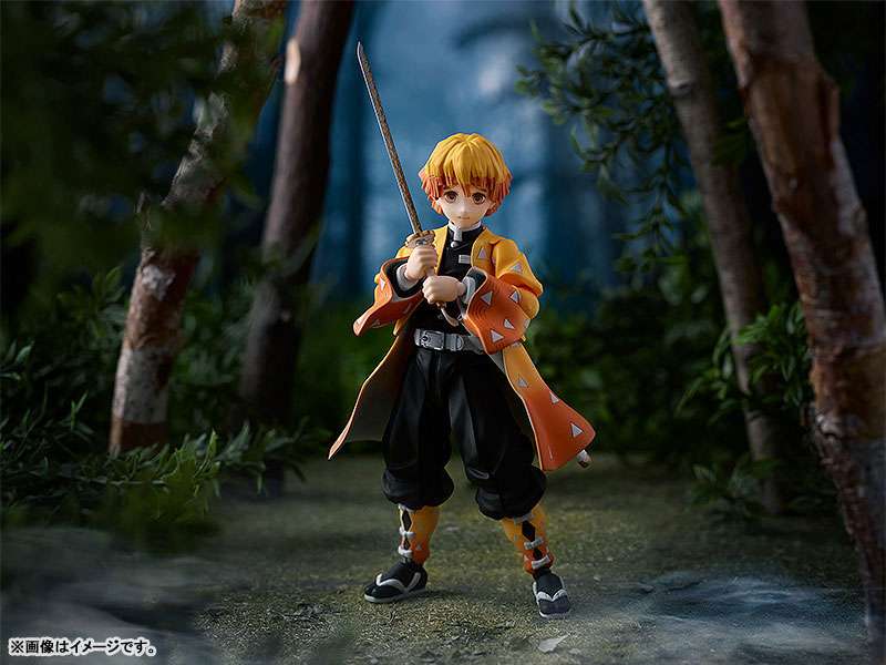 Figma 522DX: Figma Zenitsu Agatsuma DX (Demon Slayer: Kimetsu no Yaiba)