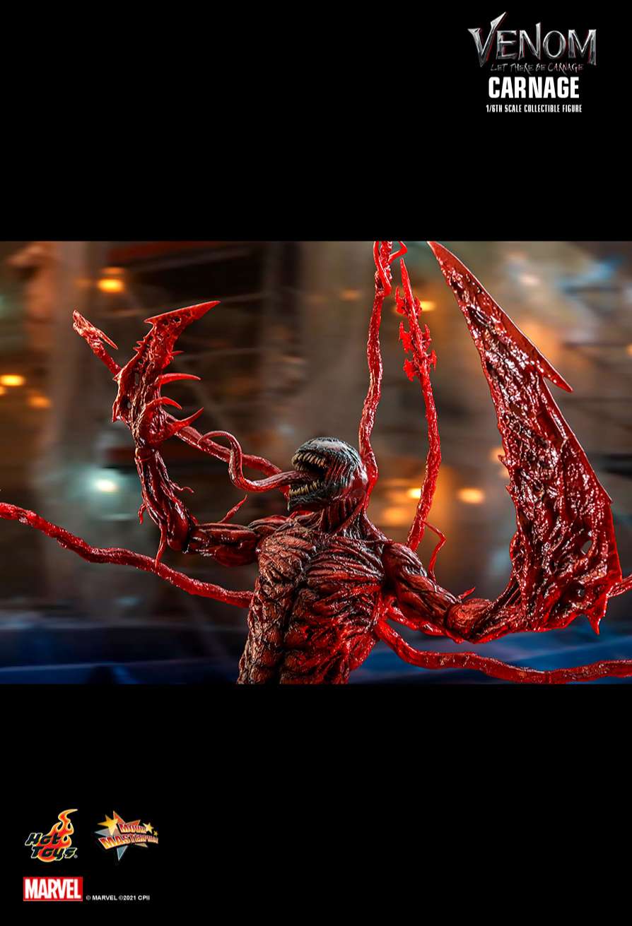 Hottoys MMS620: Hottoys Carnage DX (Venom: Let There Be Carnage)