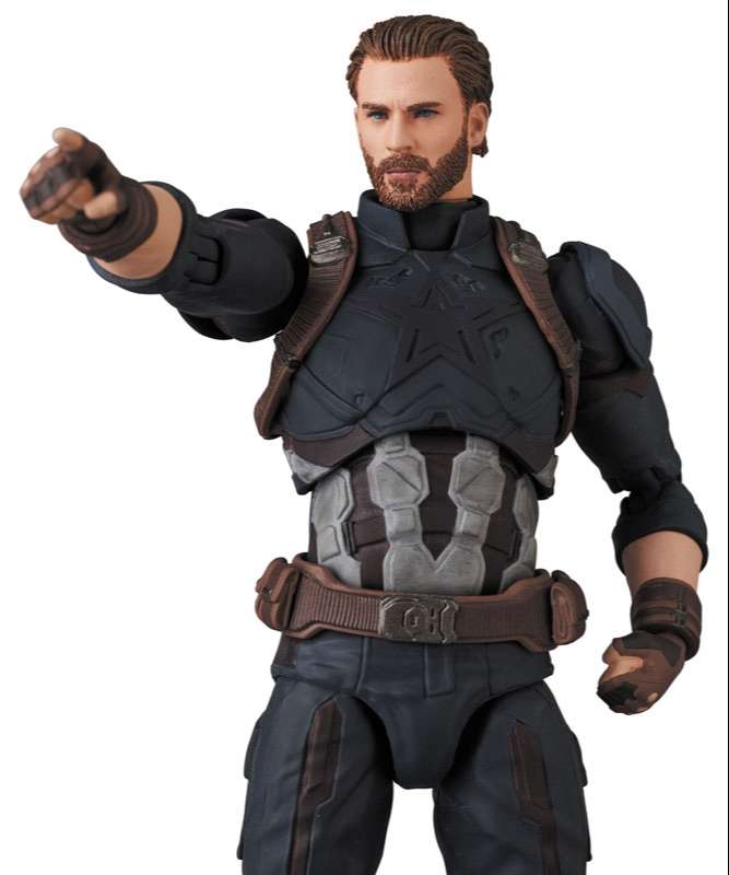 Mafex 122: Mafex Captain America (Infinity War ver.)